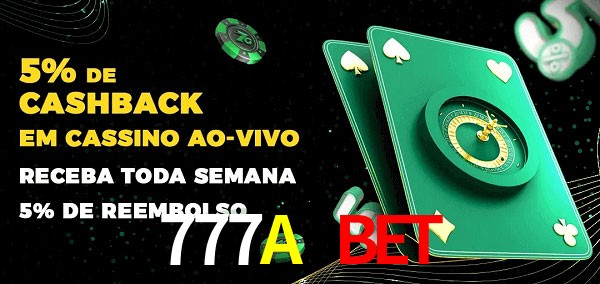 Promoções do cassino ao Vivo 777A Bet